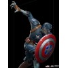 Iron Studios Marvel - What If...? Statuetta di Capitan America Zombie 1/10 Art Scale
