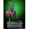 Iron Studios Marvel - What If...? Statuetta di Capitan America Zombie 1/10 Art Scale