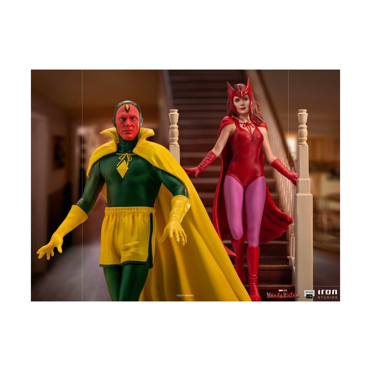 Iron Studios Marvel - Wanda Vision - Vision Halloween Version - BDS Art Scale 1/10