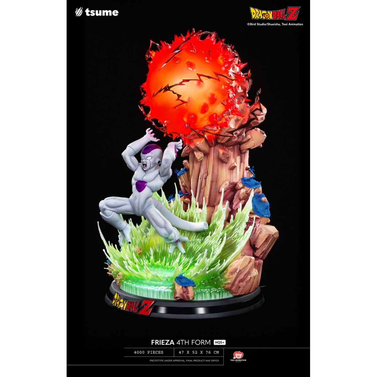 Statua Tsume Dragon Ball Z HQS+ - FREEZER 4TH FORM