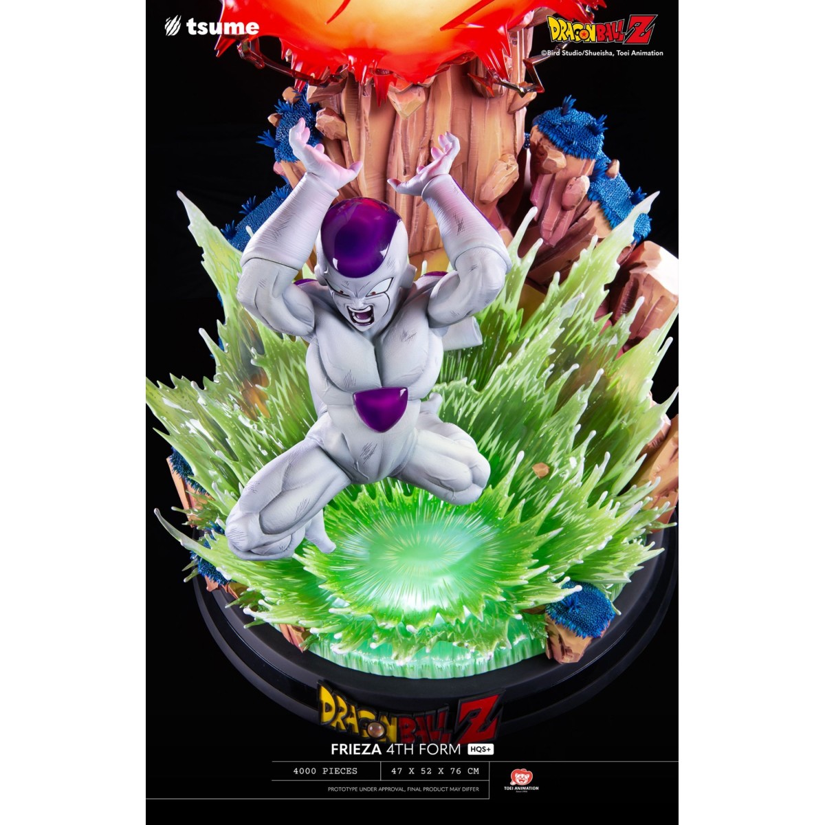Statua Tsume Dragon Ball Z HQS+ - FREEZER 4TH FORM