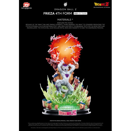 Statua Tsume Dragon Ball Z HQS+ - FREEZER 4TH FORM