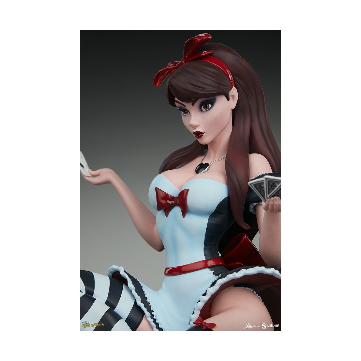 Sideshow Alice In Wonderland Game of Hearts Edition - Collezione Fairytale Fantasies Campbell