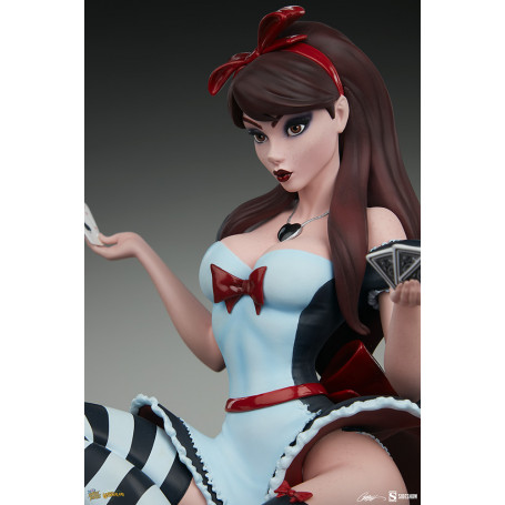 Sideshow Alice In Wonderland Game of Hearts Edition - Collezione Fairytale Fantasies Campbell