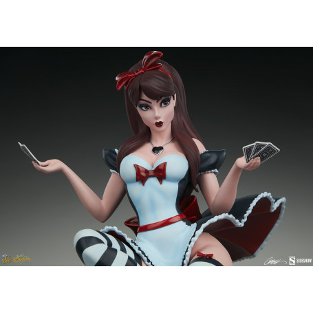 Sideshow Alice In Wonderland Game of Hearts Edition - Collezione Fairytale Fantasies Campbell