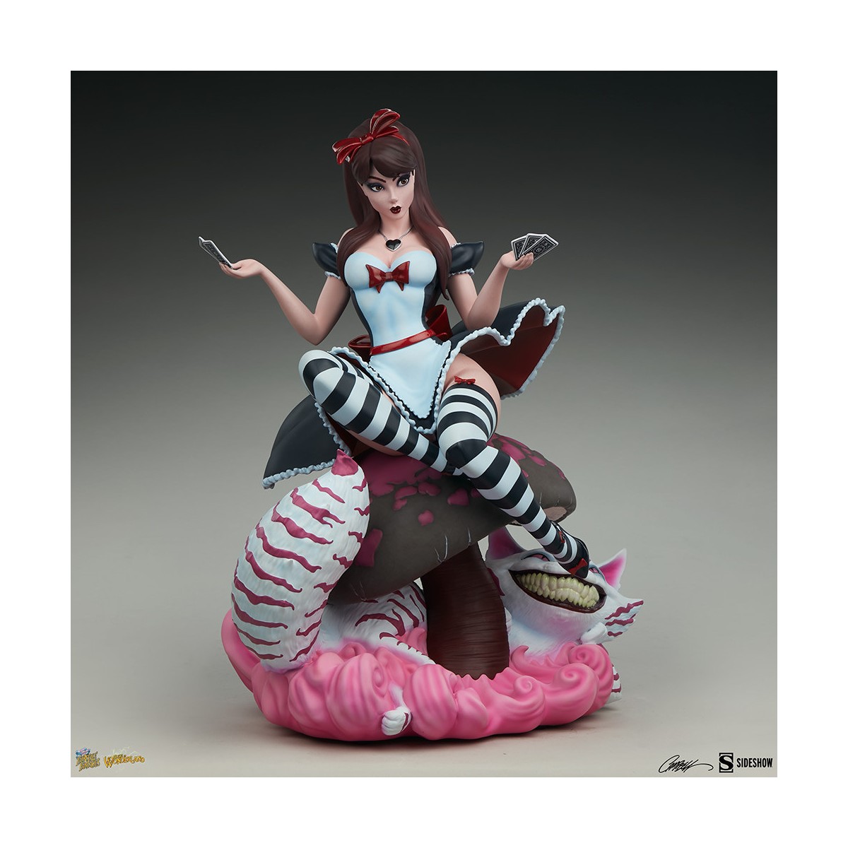 Sideshow Alice In Wonderland Game of Hearts Edition - Collezione Fairytale Fantasies Campbell