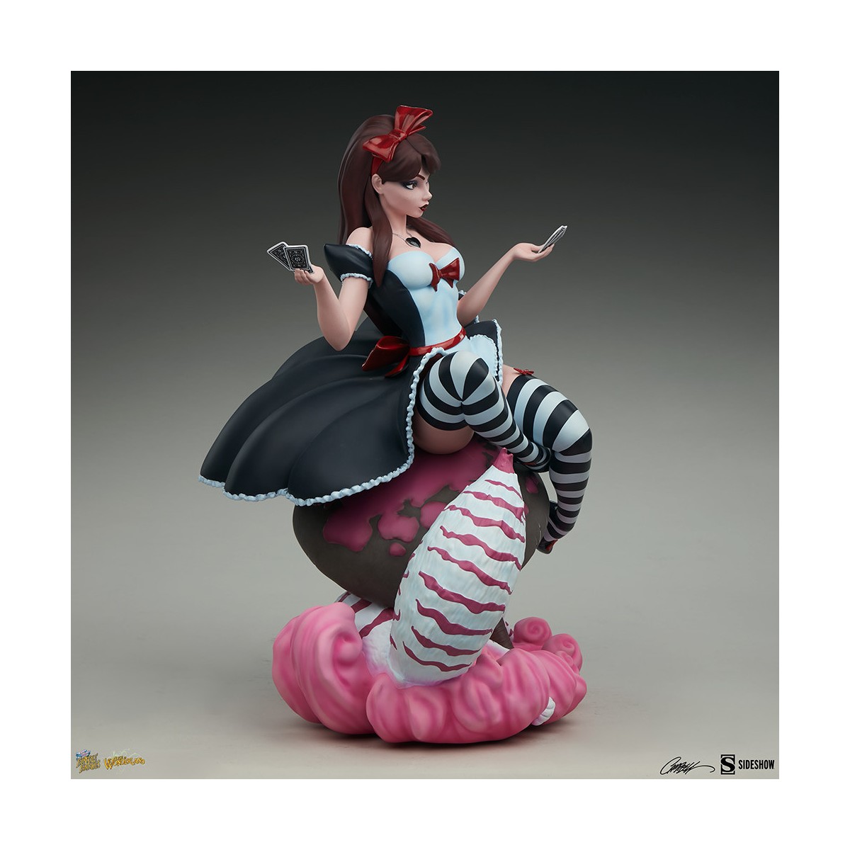 Sideshow Alice In Wonderland Game of Hearts Edition - Collezione Fairytale Fantasies Campbell