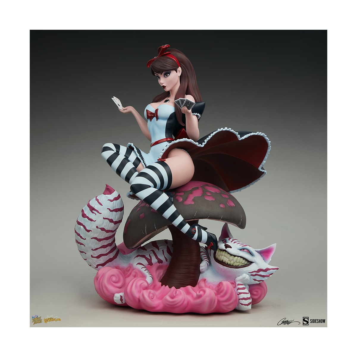 Sideshow Alice In Wonderland Game of Hearts Edition - Collezione Fairytale Fantasies Campbell