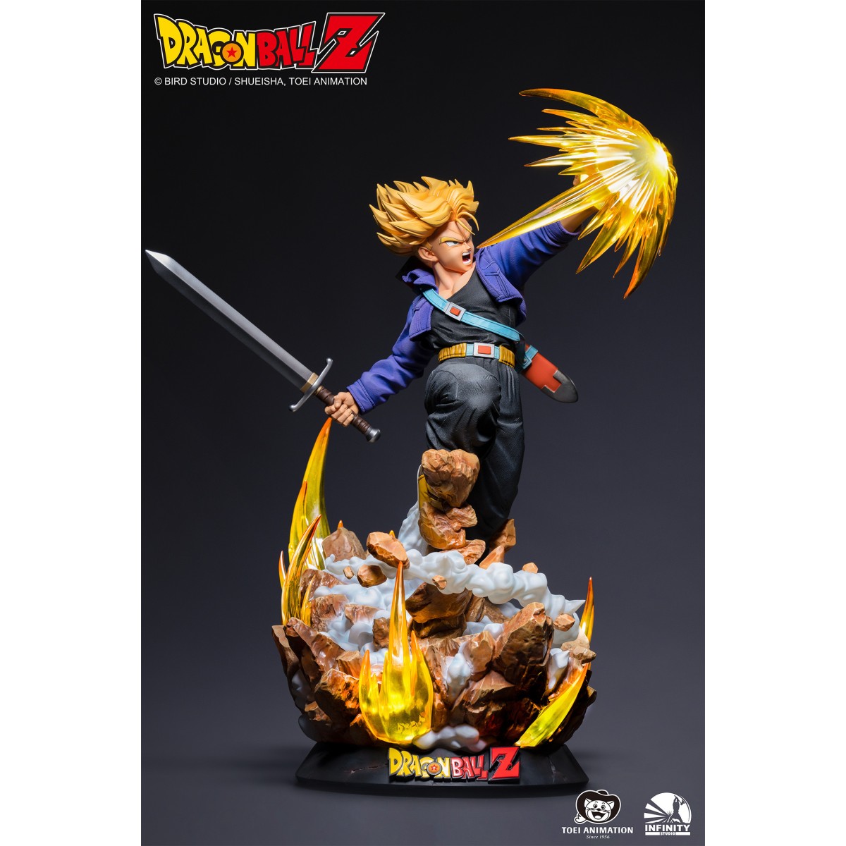 Infinity Studio - Dragon Ball Z: Future Trunks Diorama statua 1/4