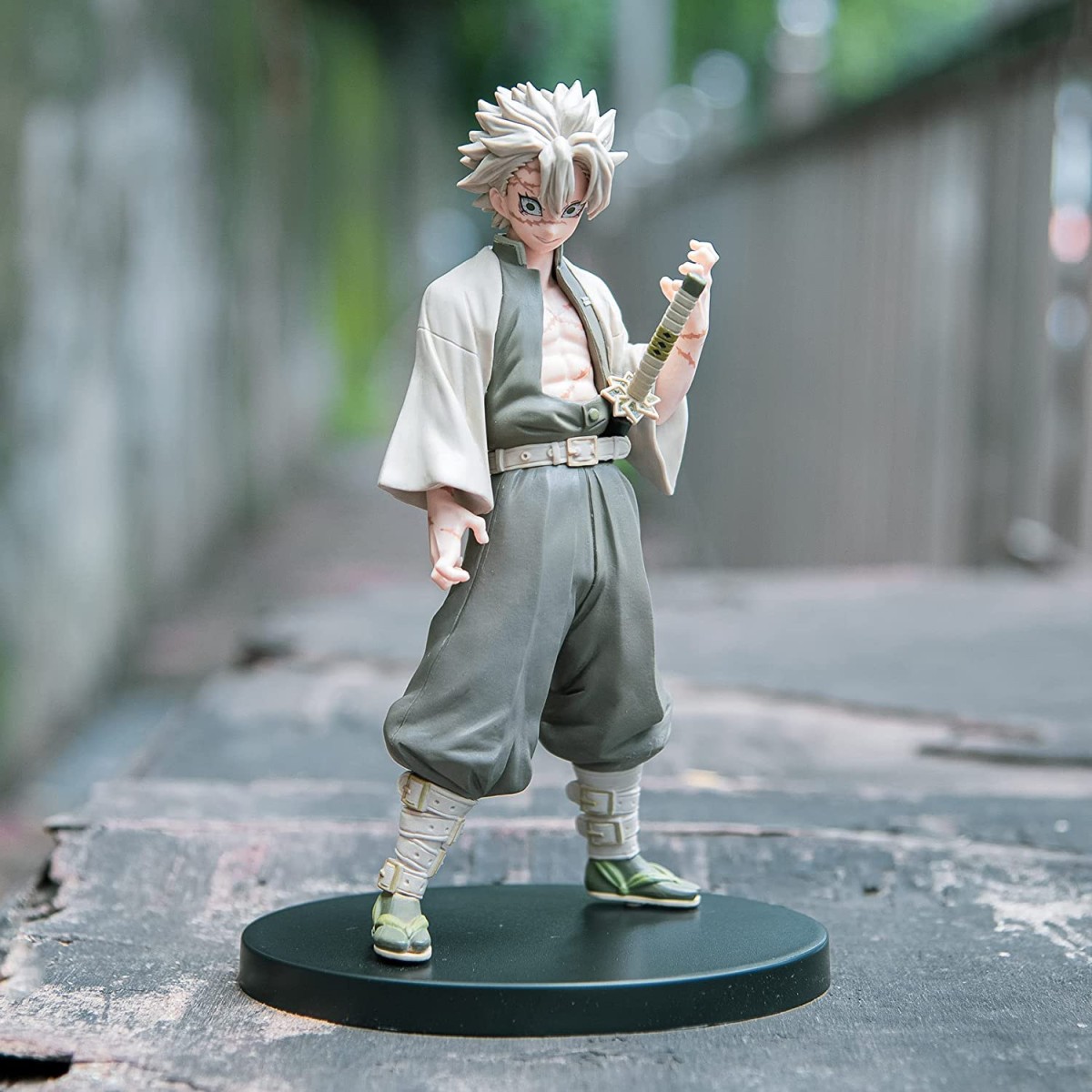 Banpresto - Sanemi Shinazugawa versione SEPIA - Demon Slayer - Kimetsu no Yaiba