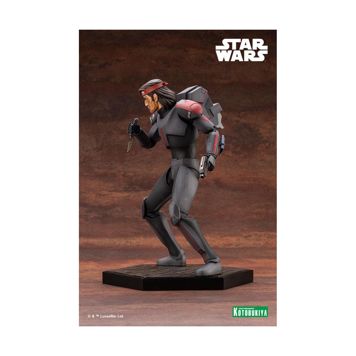 Star Wars - ARTFX kotobukiya - Hunter - The Bad Batch PVC statua ARTFX 1/7