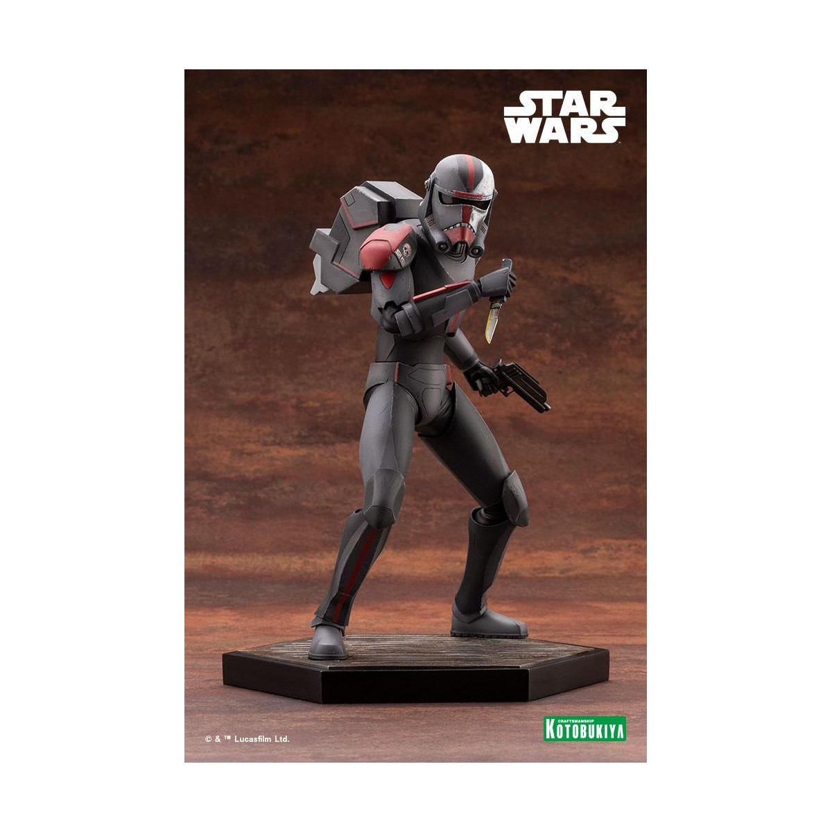 Star Wars - ARTFX kotobukiya - Hunter - The Bad Batch PVC statua ARTFX 1/7