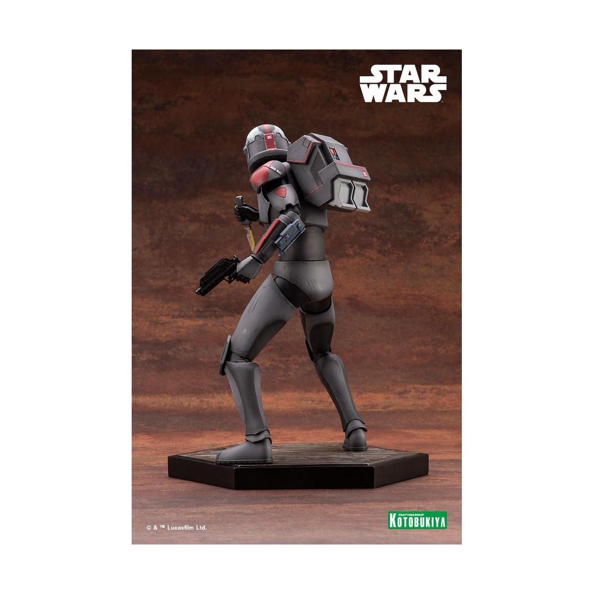 Star Wars - ARTFX kotobukiya - Hunter - The Bad Batch PVC statua ARTFX 1/7