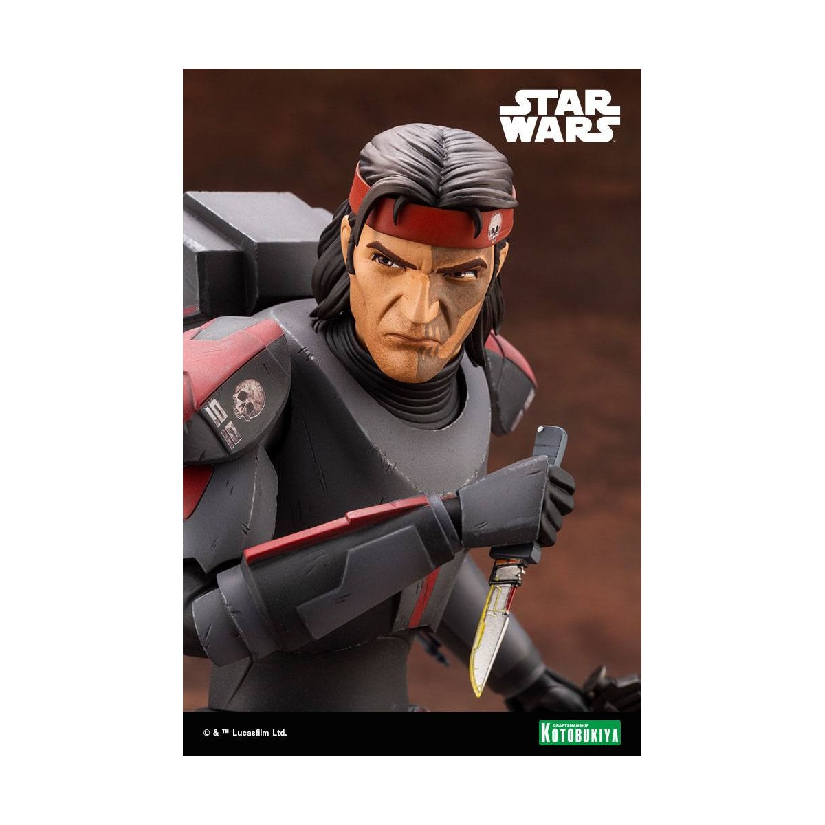 Star Wars - ARTFX kotobukiya - Hunter - The Bad Batch PVC statua ARTFX 1/7