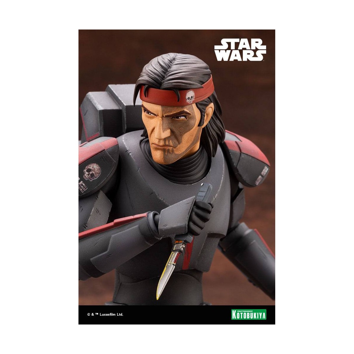 Star Wars - ARTFX kotobukiya - Hunter - The Bad Batch PVC statua ARTFX 1/7
