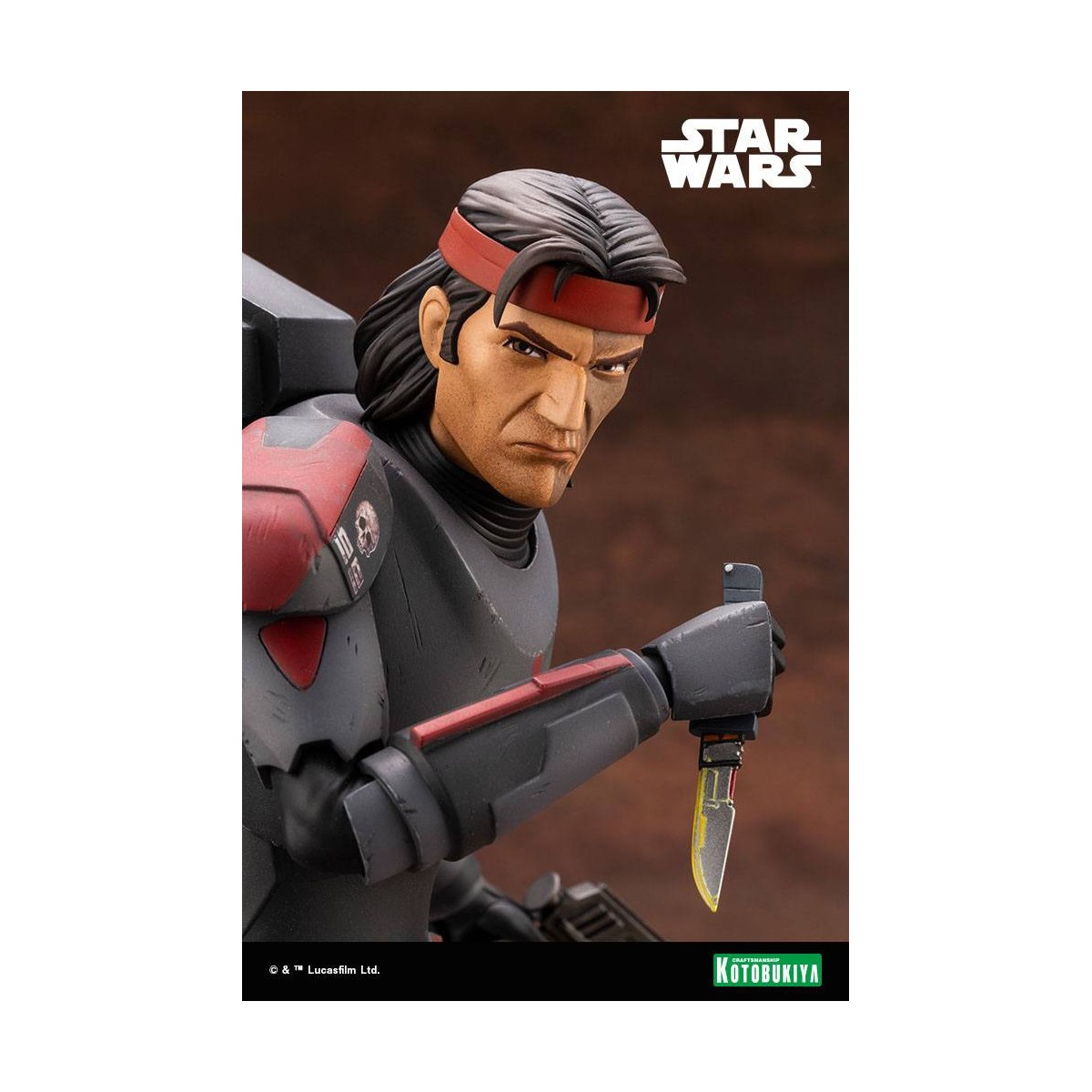 Star Wars - ARTFX kotobukiya - Hunter - The Bad Batch PVC statua ARTFX 1/7