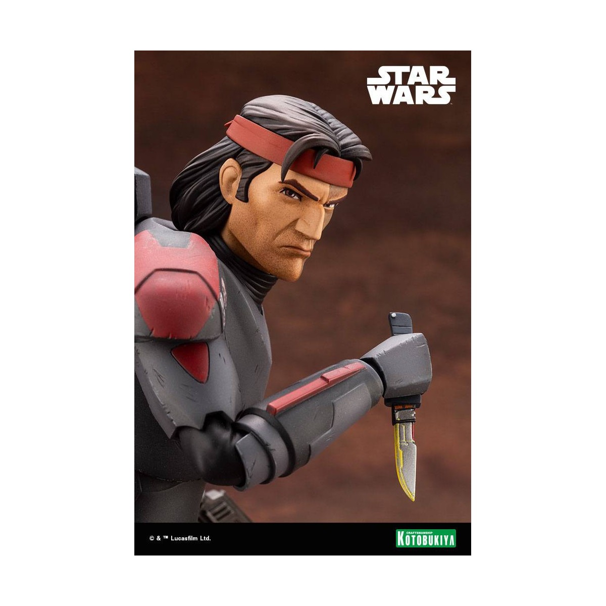 Star Wars - ARTFX kotobukiya - Hunter - The Bad Batch PVC statua ARTFX 1/7