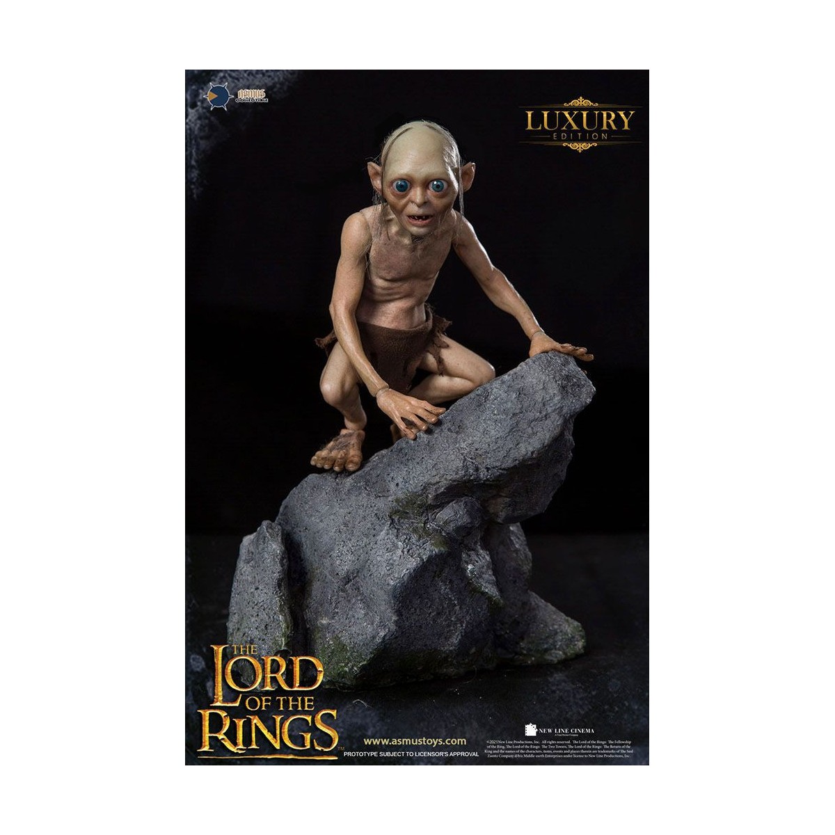Asmus Toys - Il Signore degli Anelli 1/6 Gollum figura - LOTR