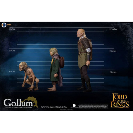 Asmus Toys - Il Signore degli Anelli 1/6 Gollum figura - LOTR