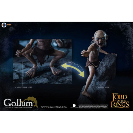 Asmus Toys - Il Signore degli Anelli 1/6 Gollum figura - LOTR
