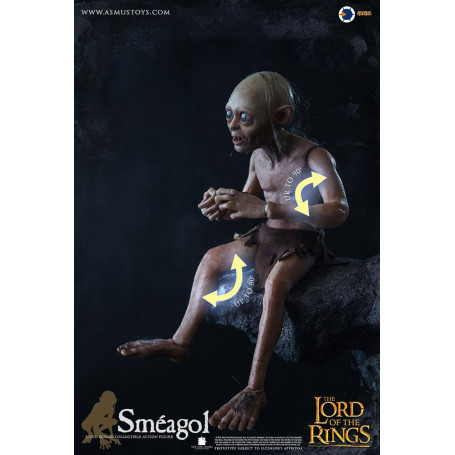 Asmus Toys - Il Signore degli Anelli 1/6 Gollum figura - LOTR