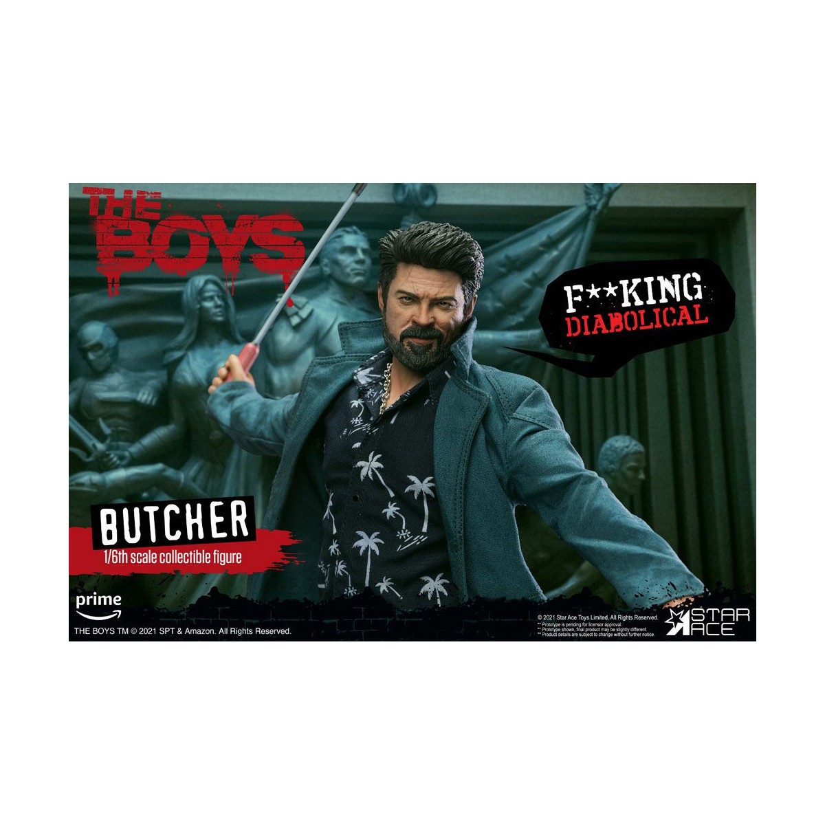 Star Ace - The Boys - Billy Butcher (Deluxe Version) - My Favourite Movie figure 1/6