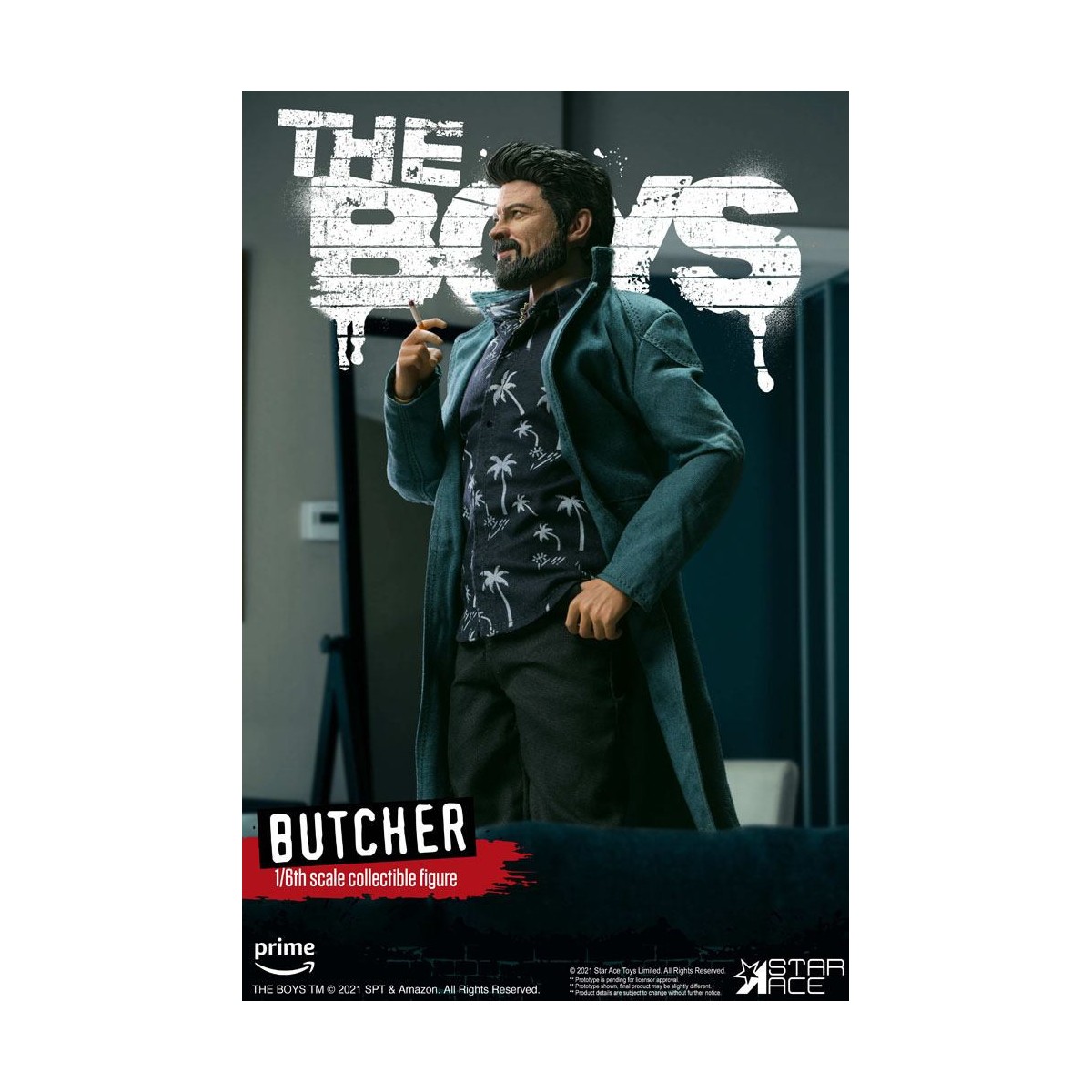 Star Ace - The Boys - Billy Butcher (Deluxe Version) - My Favourite Movie figure 1/6