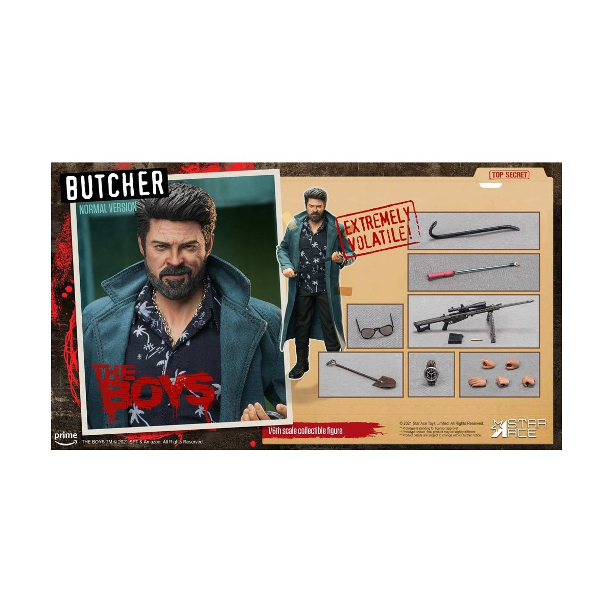 Star Ace - The Boys - Billy Butcher (Deluxe Version) - My Favourite Movie figure 1/6