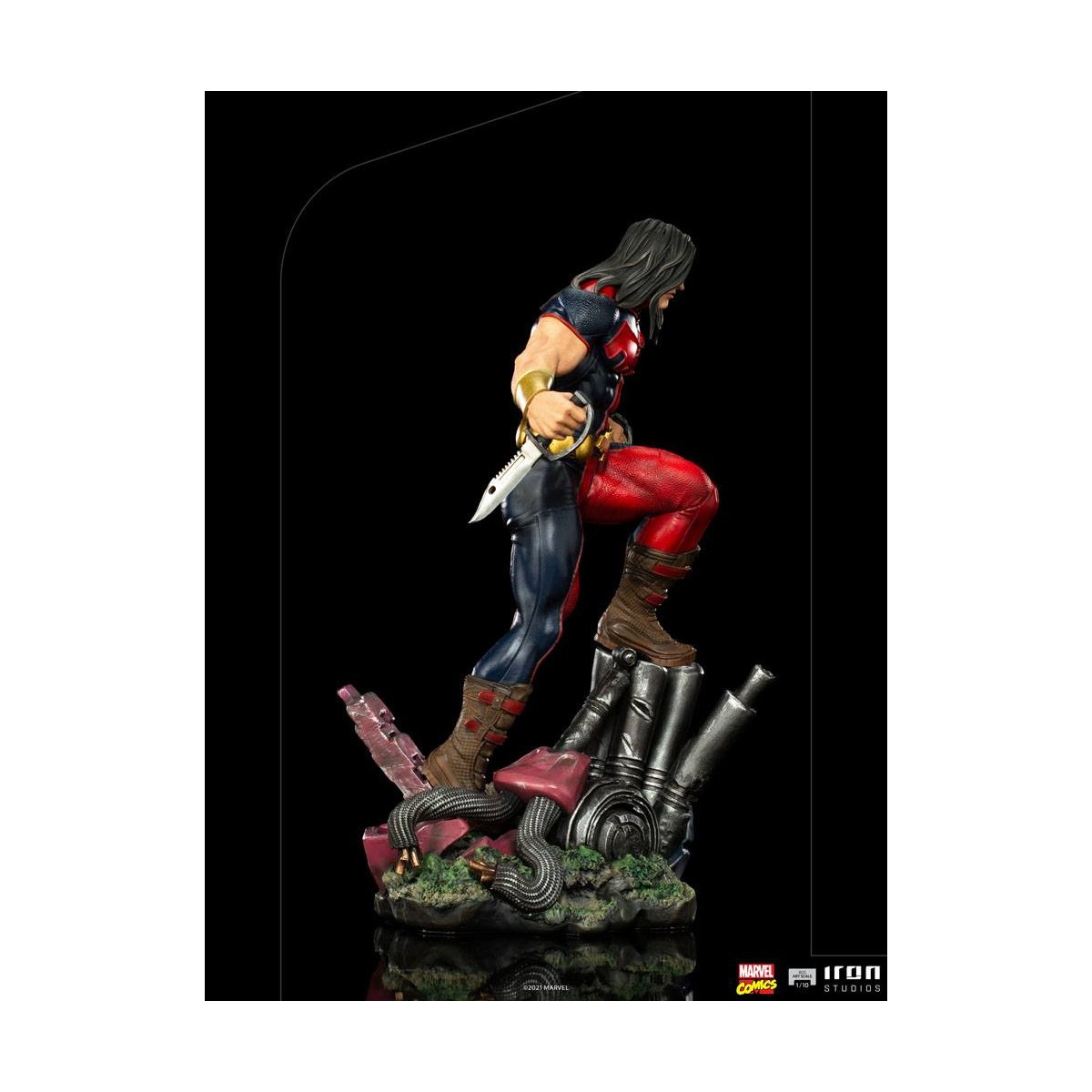 Iron Studios - X-Men Warpath - Marvel Comics Statuetta 1/10 BDS Art Scale
