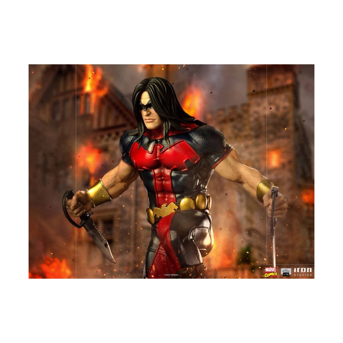 Iron Studios - X-Men Warpath - Marvel Comics Statuetta 1/10 BDS Art Scale