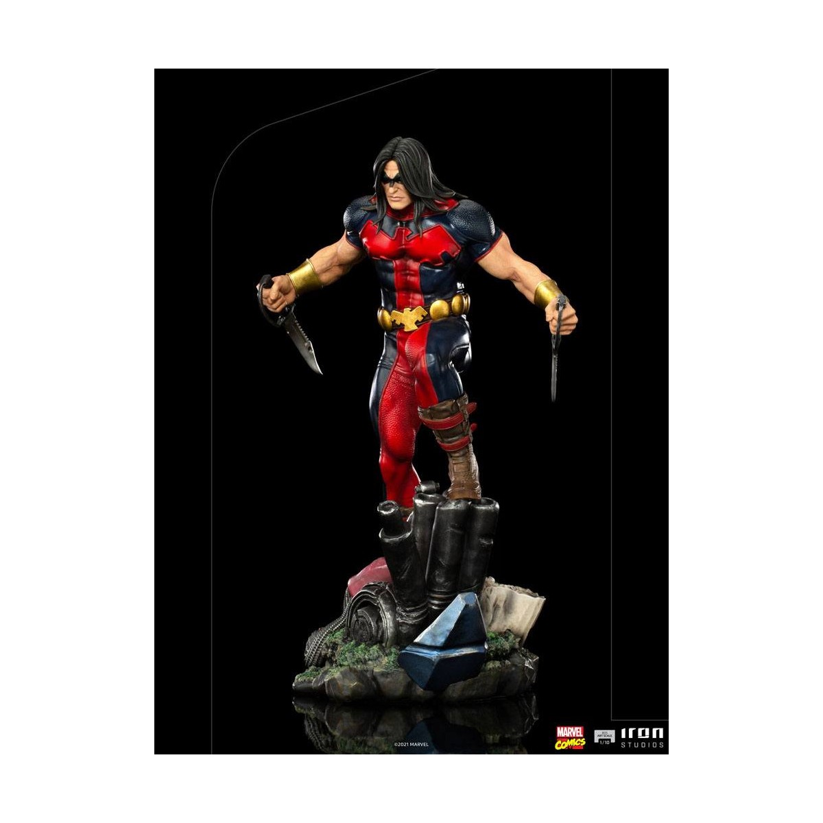 Iron Studios - X-Men Warpath - Marvel Comics Statuetta 1/10 BDS Art Scale