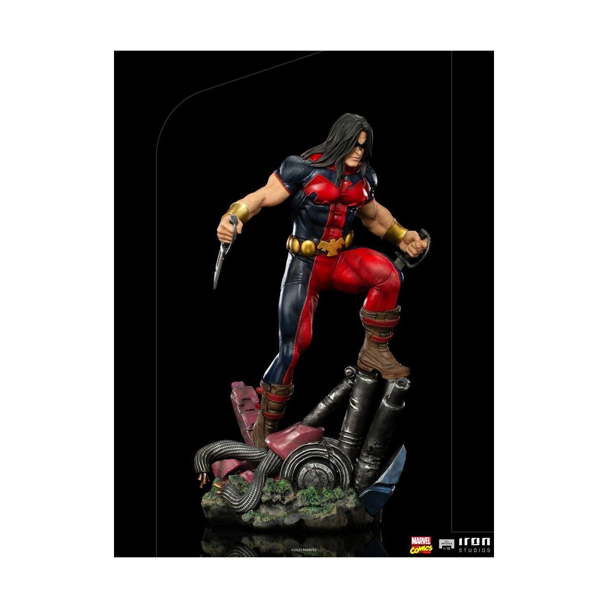 Iron Studios - X-Men Warpath - Marvel Comics Statuetta 1/10 BDS Art Scale