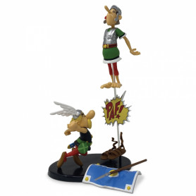 Plastoy - Asterix - Asterix e il legionario statua in resina PAF!