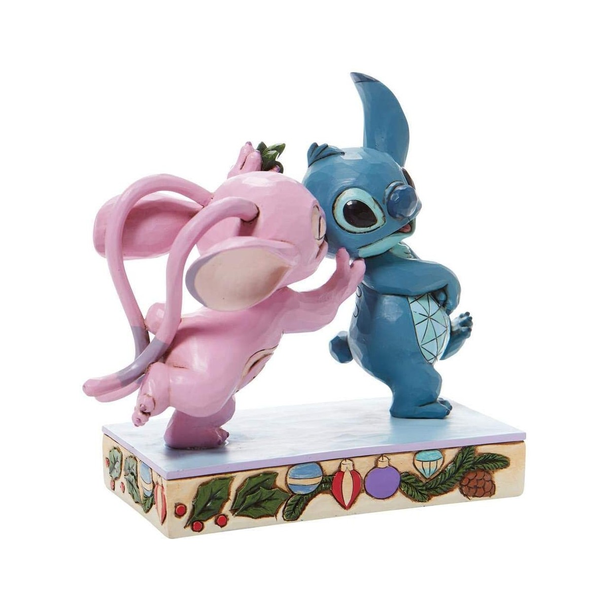 Disney Traditions Lilo e Stich - Stitch & Angel Mistletoe Kisses