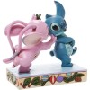 Disney Traditions Lilo e Stich - Stitch & Angel Mistletoe Kisses