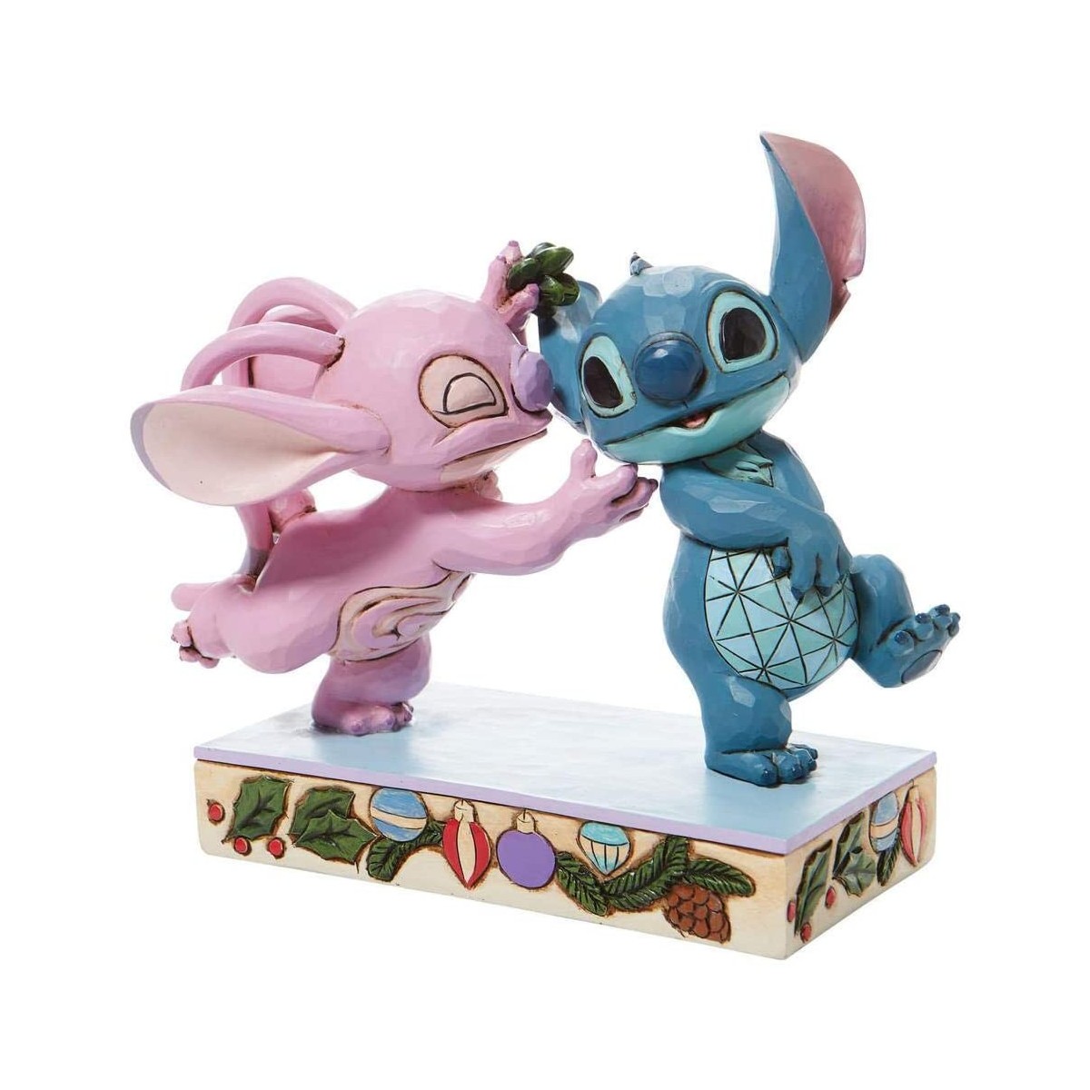 Disney Traditions Lilo e Stich - Stitch & Angel Mistletoe Kisses