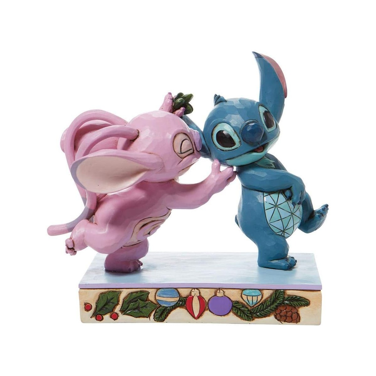 Disney Traditions Lilo e Stich - Stitch & Angel Mistletoe Kisses