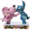 Disney Traditions Lilo e Stich - Stitch & Angel Mistletoe Kisses