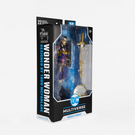 Mc Farlane DC Multiverse - Wonder Woman disegnato da Todd McFarlane 1/12