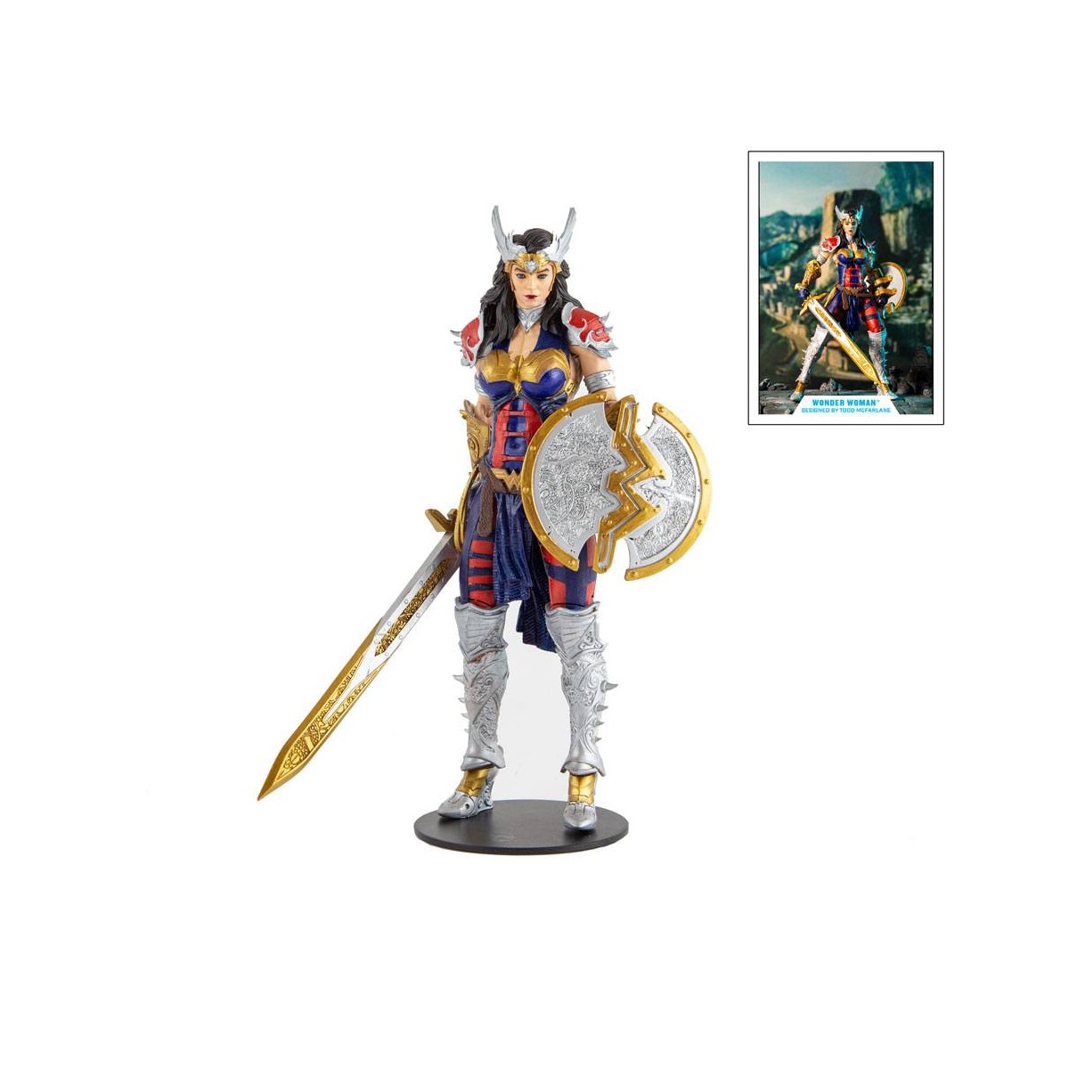Mc Farlane DC Multiverse - Wonder Woman disegnato da Todd McFarlane 1/12