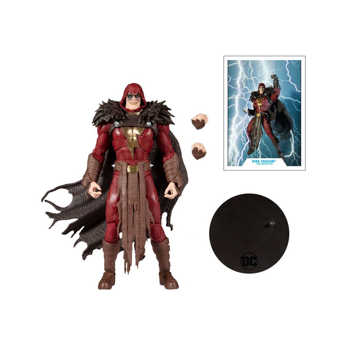 Mc Farlane DC Multiverse - King Shazam! (Gli infetti) 1/12