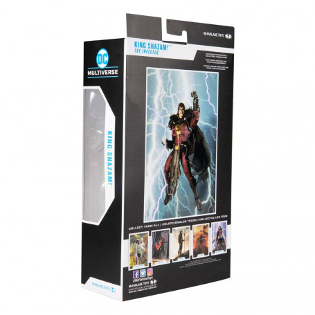 Mc Farlane DC Multiverse - King Shazam! (Gli infetti) 1/12
