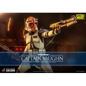 Hot Toys Star Wars - Capitano Vaughn - The Clone Wars 1/6