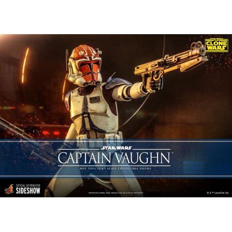 Hot Toys Star Wars - Capitano Vaughn - The Clone Wars 1/6