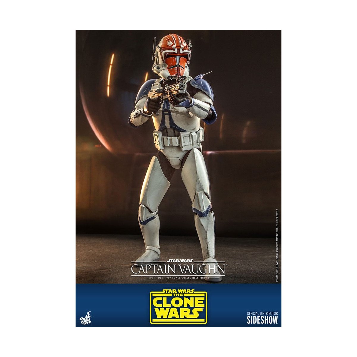 Hot Toys Star Wars - Capitano Vaughn - The Clone Wars 1/6