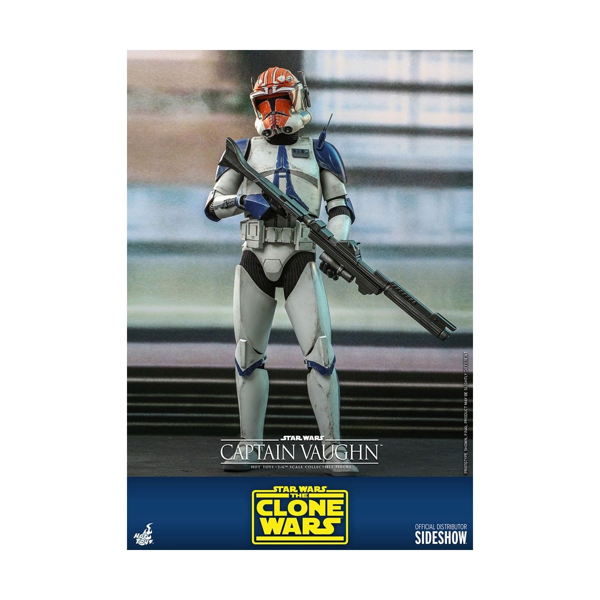 Hot Toys Star Wars - Capitano Vaughn - The Clone Wars 1/6