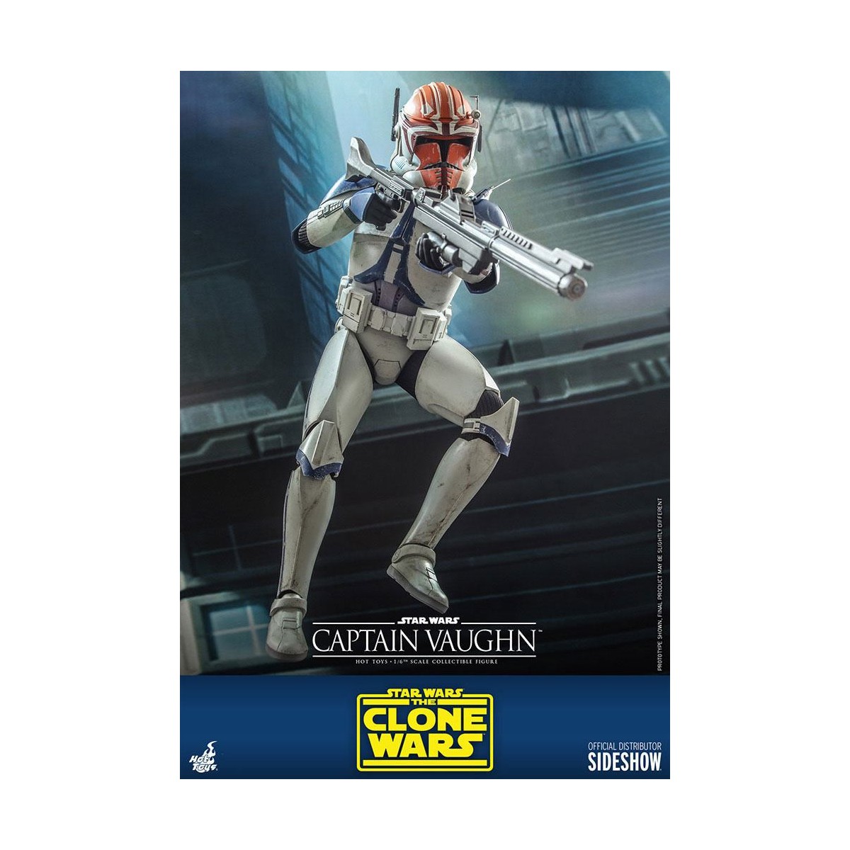 Hot Toys Star Wars - Capitano Vaughn - The Clone Wars 1/6