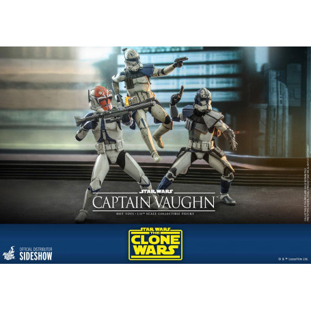 Hot Toys Star Wars - Capitano Vaughn - The Clone Wars 1/6