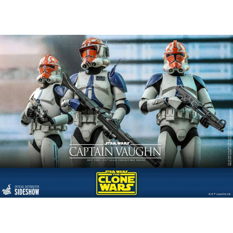 Hot Toys Star Wars - Capitano Vaughn - The Clone Wars 1/6