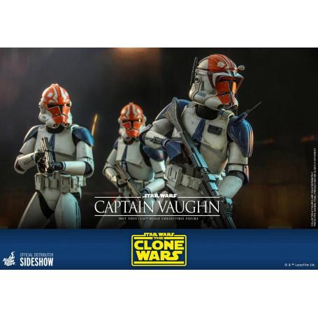 Hot Toys Star Wars - Capitano Vaughn - The Clone Wars 1/6
